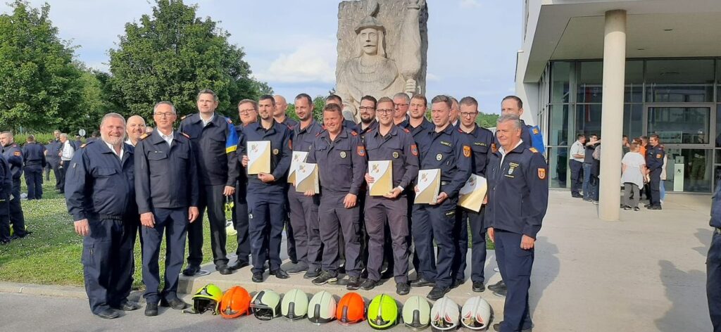 Bei der FF Preinsbach wurden die „Feuerwehr-Maturanten“ des Bezirks erfolgreich ausgebildet