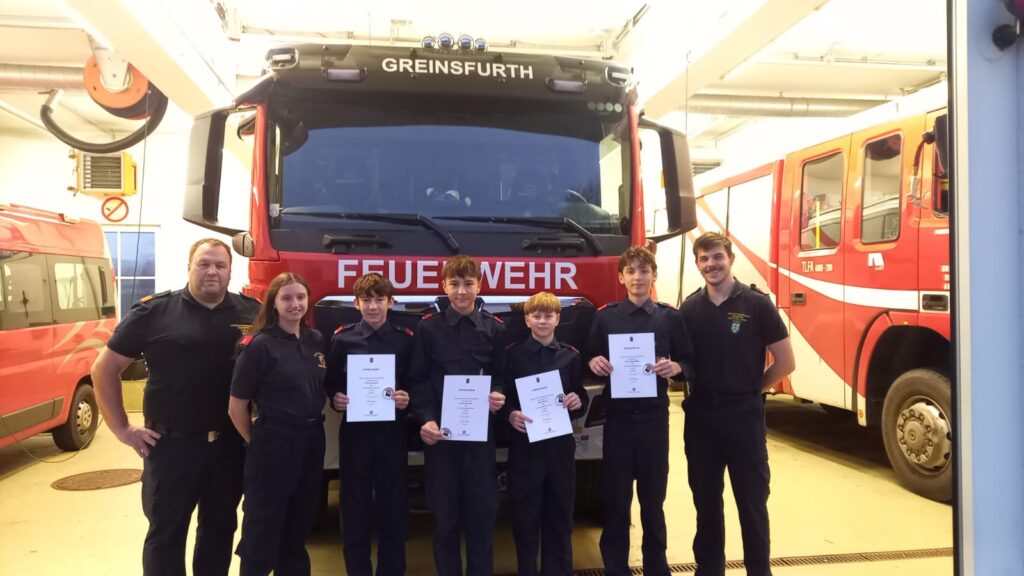 Unsere Feuerwehrjugendlichen absolvierten das Sportjugendabzeichen in Gold