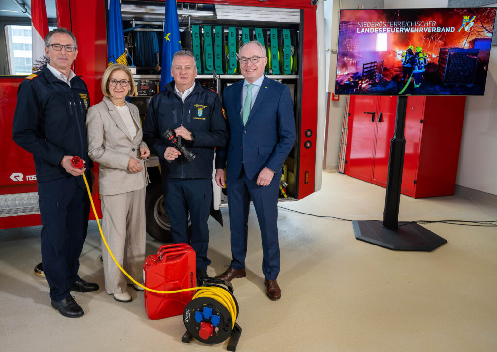 Niederösterreichs Feuerwehren rückten 2025 68.000 Mal aus