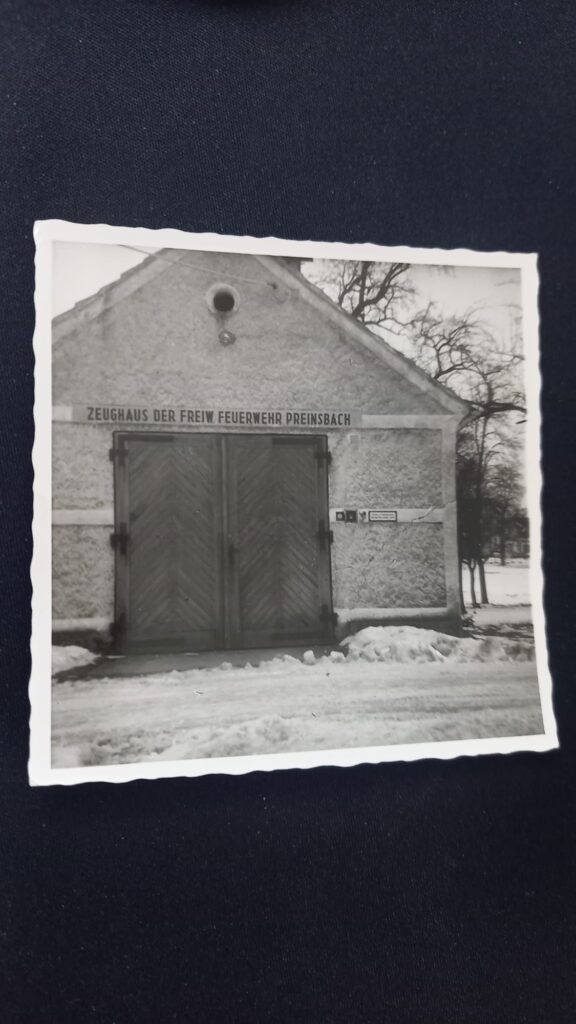 Die wahrscheinlich älteste Aufnahme von unserem Feuerwehrhaus