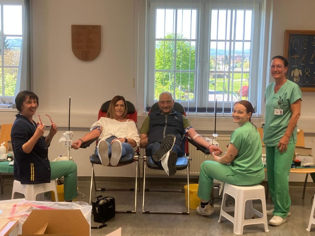 53 Personen spendeten Blut