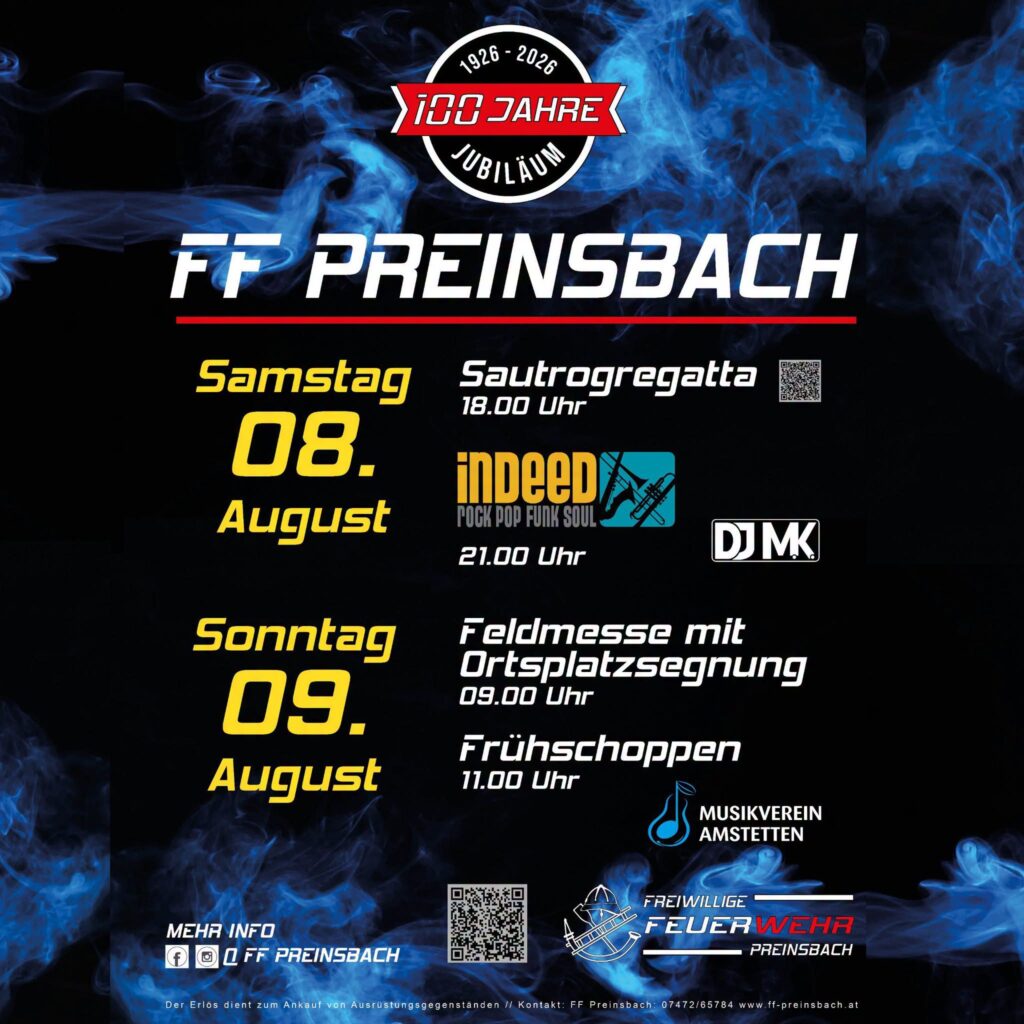 Zeltfest der FF Preinsbach